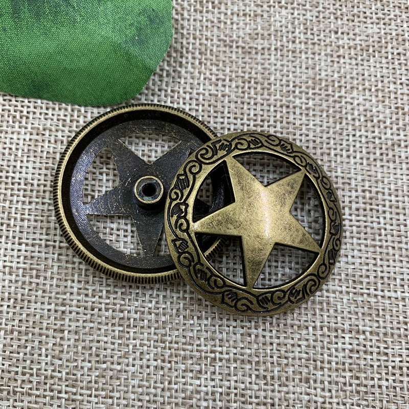 Emblem hình dán Zippo ngôi sao tròn