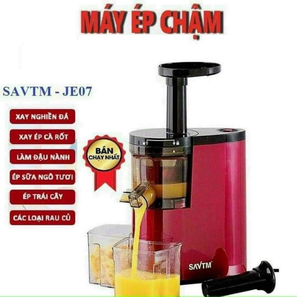 Máy ép chậm/ máy ép trái cây savtm je07 chính hãng