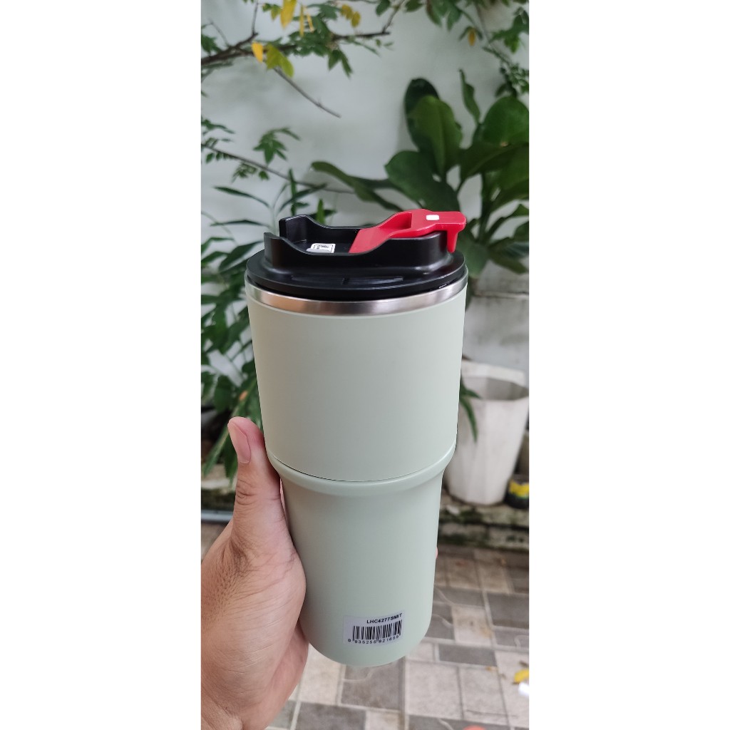 Nắp Nhấn Thay Thế Ly Giữ Nhiệt Lock&Lock Metro Drive Tumbler 650ml nắp đậy chống tràn có Gioăng thay