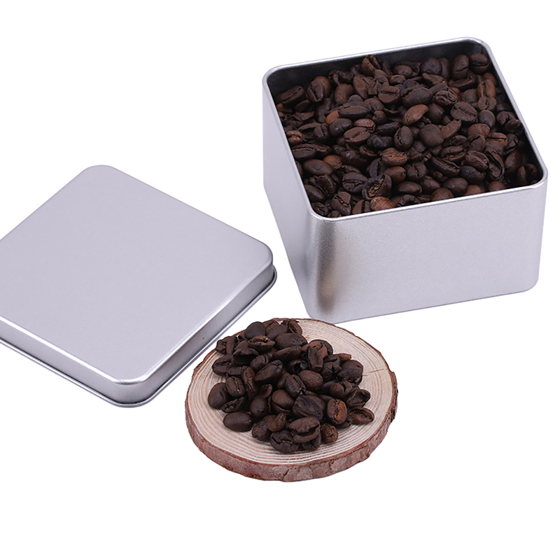 🔥Careyle Nhỏ kim loại tin Bạc lưu trữ Box trường hợp Organizer cho tiền xu kẹo key hình chữ nhật đồ trang sức mỹ phẩm Organizer