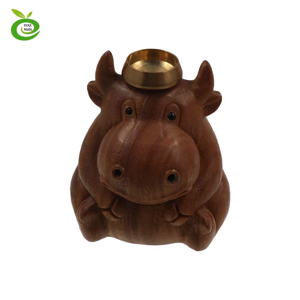 XYAX มีกลิ่นหอม ถาดใส่ธูปรูปสัตว์ การ์ตูนลายการ์ตูน น่ารักน่ารักๆ ที่ใส่เครื่องหอมไม้จันทน์สีเขียว อเนกประสงค์อเนกประสงค์ ธรรมชาติตามธรรมชาติ ที่ใส่ธูปฮิปโปไหลย้อนกลับ บ้านในบ้าน ราคา 178 บาท*ส่งฟรี