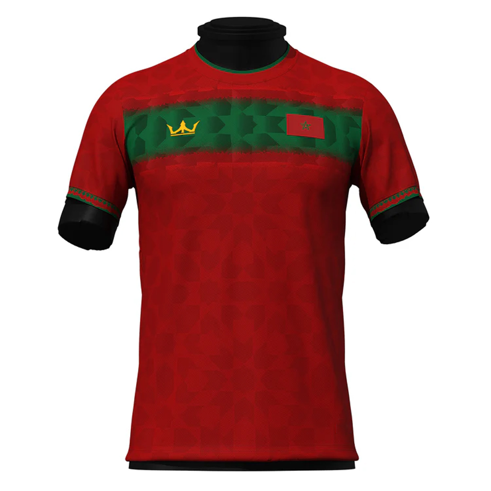2024 Hot Selling Morocco Limited Edition Mens Football Shirt Youth Kids Training Soccer Short Sleeve