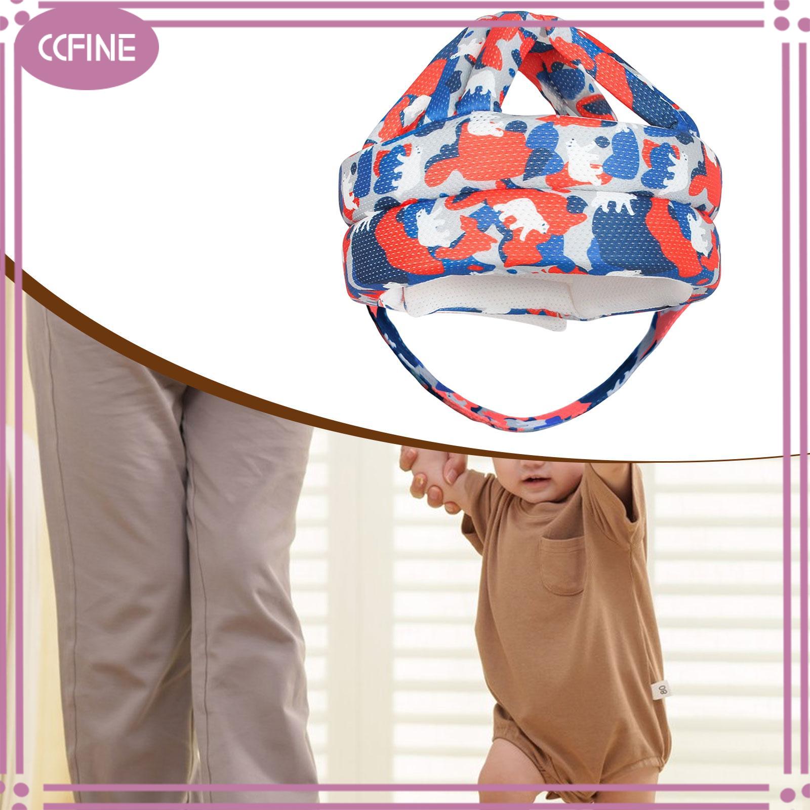 Ccfine Mũ bảo hiểm trẻ em phim hoạt hình cản Mũ thực tế miếng bọt biển bảo vệ Nắp bảo vệ cho 8-36 tháng trẻ sơ sinh đi Bộ chơi
