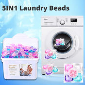 5IN1 Laundry Beads Detergent Pods - Long Lasting Fragrance