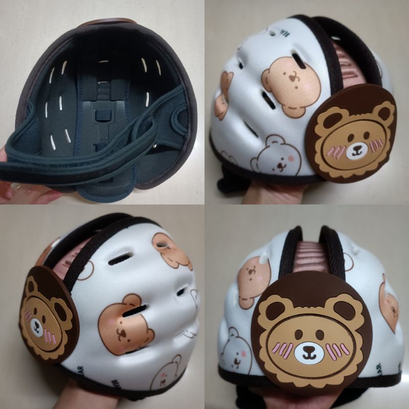  Nón Bảo Vệ Đầu Cho Bé Nón Bảo Hiểm Siêu Nhẹ Thoáng Khí Hổ Trợ Bé Tập Bò Tập Đi Từ 6 - 36 Tháng Mũ Bảo Vệ Đầu Cho Bé 