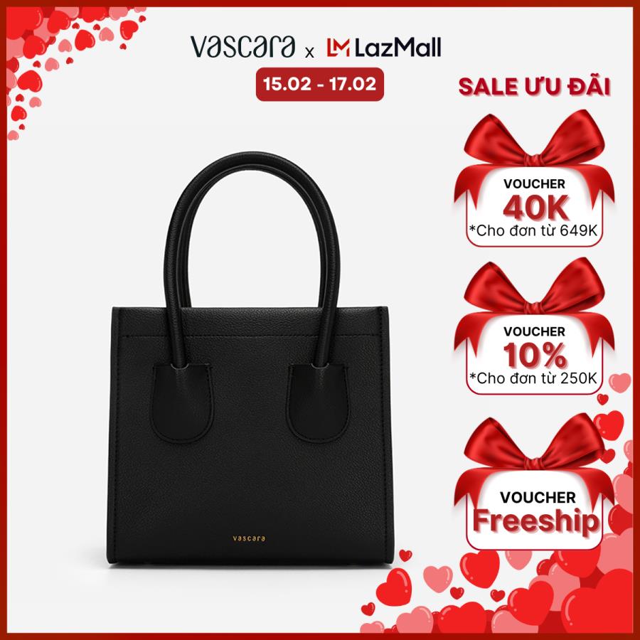   Voucher 10% | 15.02 - 17.02  Vascara Túi Tote Double Pocket - TOT 0116 