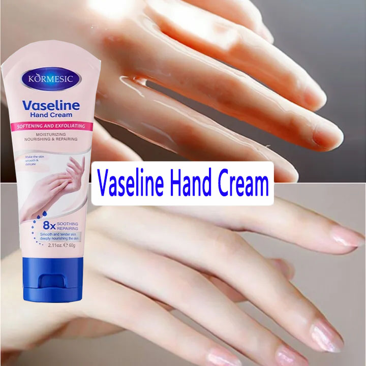 Kem Dưỡng Da Tay Vaseline Dưỡng Tay Mịn Trắng Hồng Hào Dưỡng Móng Đẹp 60g/ Hand cream
