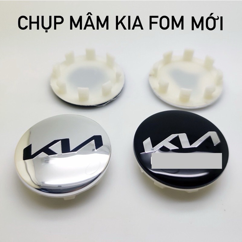 Chụp mâm kia kiểu mới 58mm morning k3 cerato forte sorento sendona và nhiều xe khác