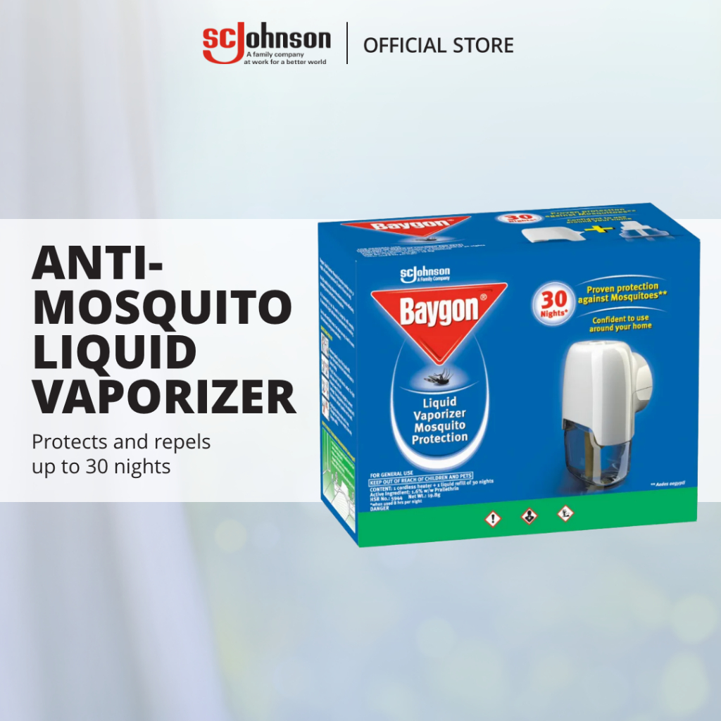 Baygon Liquid Vaporizer - Starter 19.8g/30 nights