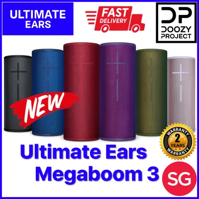 [SG] Ultimate Ears UE Megaboom 3 IP67 Bluetooth Speaker (2 years SG warranty)