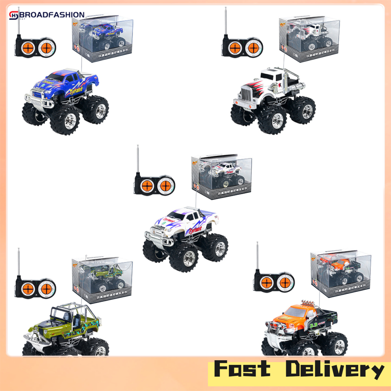 Broadfashion 1:43 Scale RC Truck 4CH 40Mhz High Speed Electric Off-road Remote Control Car Toys Birthday Christmas Gifts For Boys Girls ราคา 486 บาท*ส่งฟรี