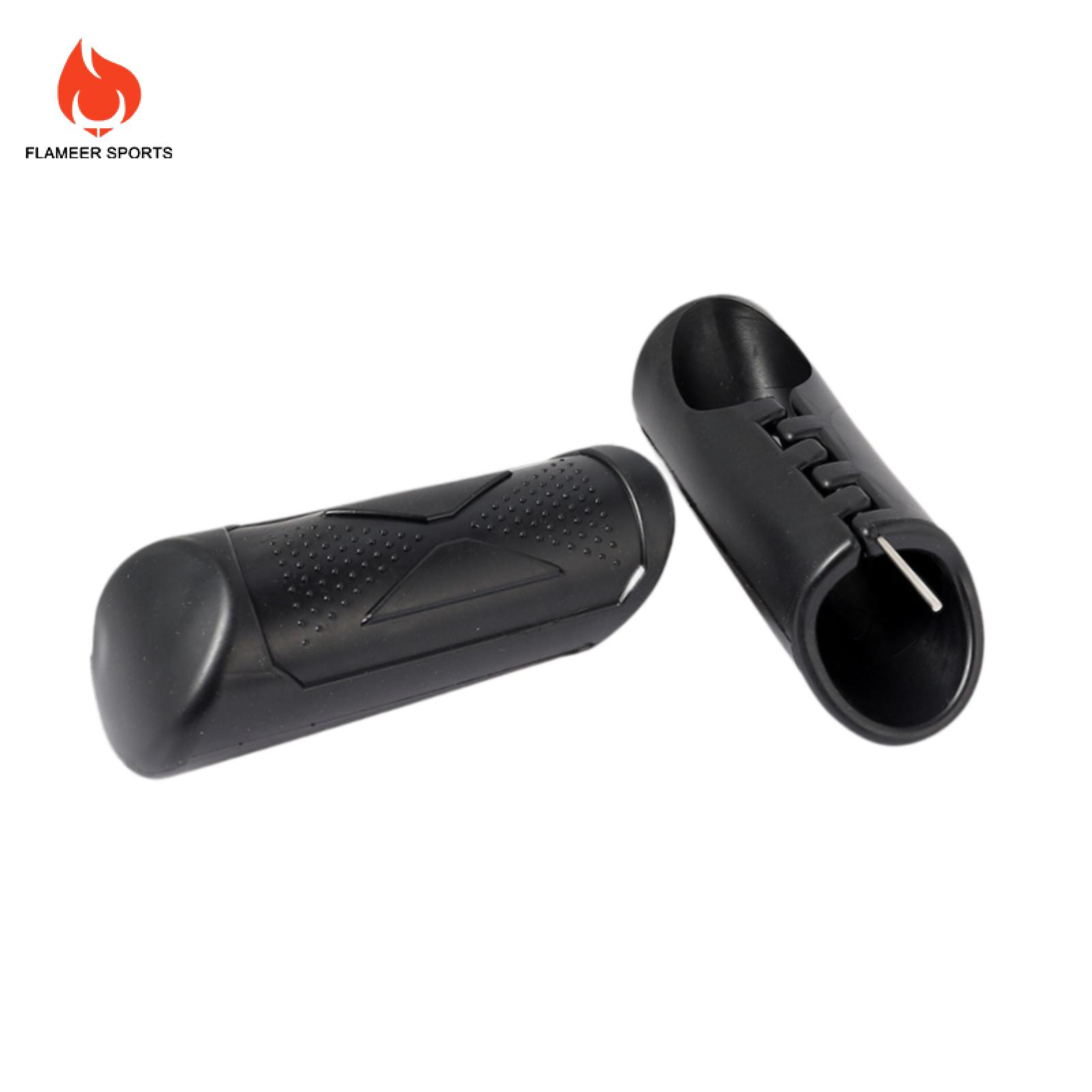 Flameer bảo vệ Thanh va chạm xe máy cao su cổ điển bảo vệ rơi cường độ cao bảo vệ chống rơi dễ dàng cài đặt phổ quát