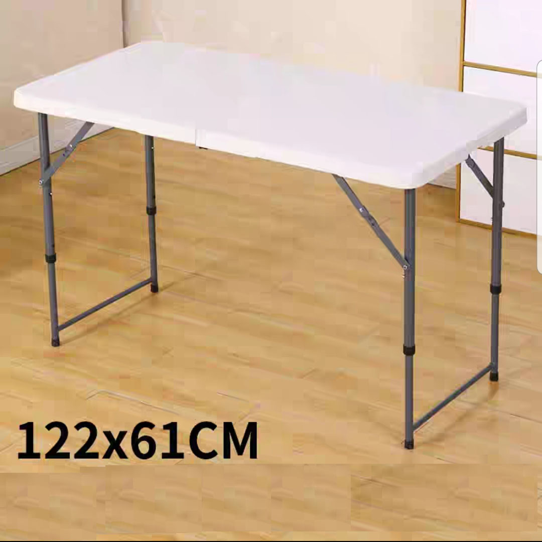 Foldable Table HDPE Portable Super Sturdy Heavy Duty Strong Stable 150*60*75 cm