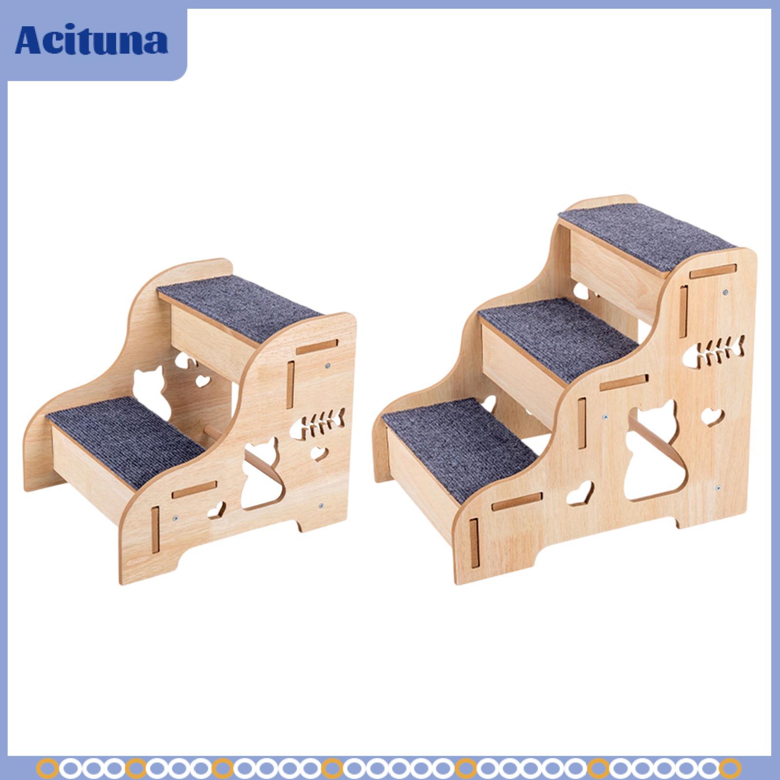 Dog Stairs for Small Dogs Dog Steps for Bed Indoor Sturdy Non Slip Convenient Portable Cat Steps Doggy Puppy ราคา 5,173 บาท*ส่งฟรี