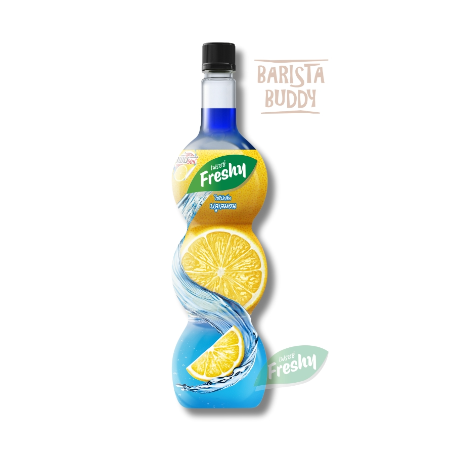 Siro Freshy chai 710ml - CHANH VÀNG