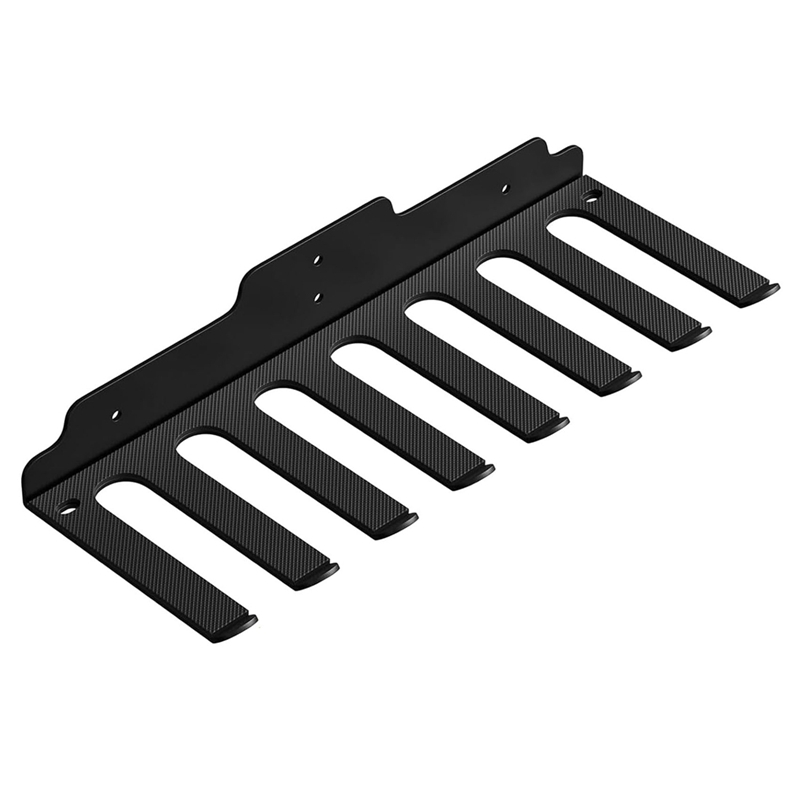 【Latest model】Olympic Barbell Mounting Hanger, Garage Gym Bar Vertical Wall Rack, Coated,Space-Saving Design