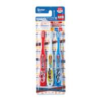 Skater Tomica Toothbrush Age 3 to 5 Years Old 3 Pcs