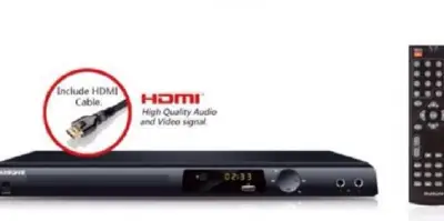 Harson s DVD Player DP K5101 1 Year Warranty(Free: HDMI Cable)