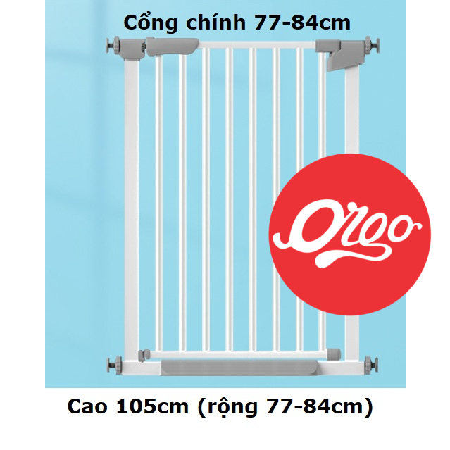 {Cao 105cm) Hàng rào chắn cửa cho chó chắn cầu thang cho trẻ em