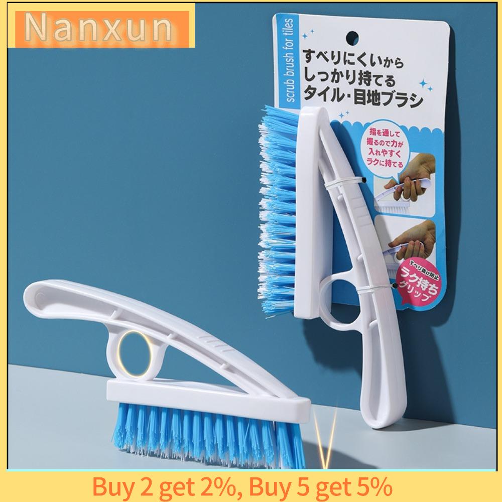 NWSJ Hình chữ V Bàn chải đánh răng Cầm tay Gạch Bàn chải đường may sàn  Làm sạch Rửa tường Nhà