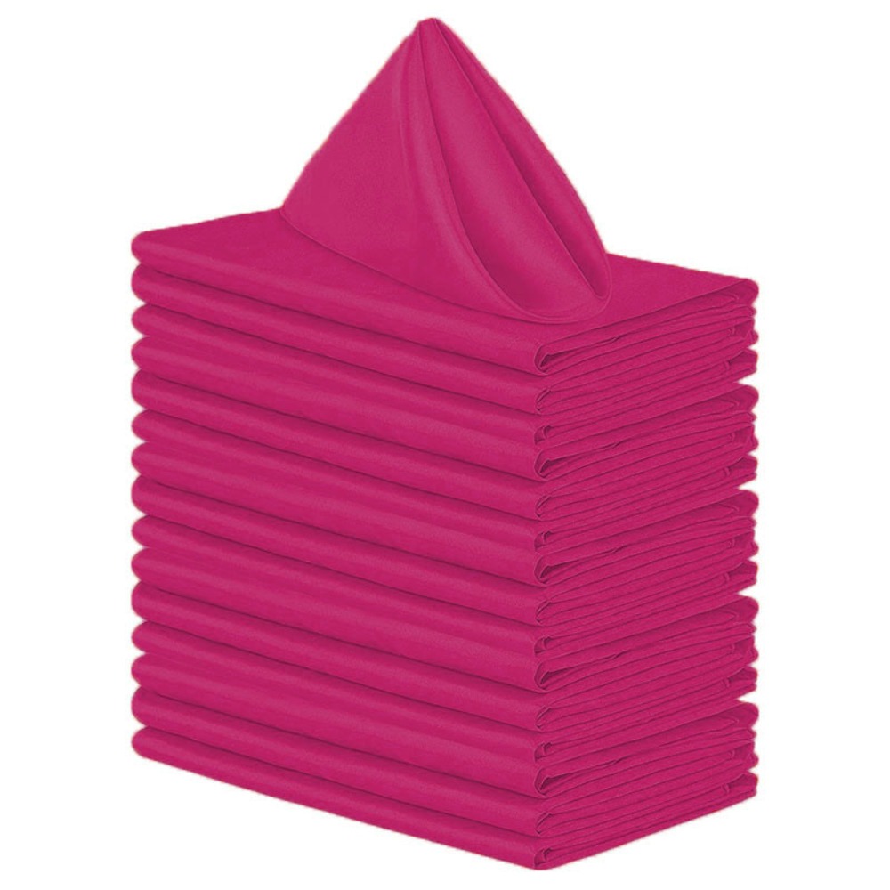 ZM6J3J 10pcs 30x30cm. Khăn ăn satin Có thể giặt được Có thể tái sử dụng Khăn ăn tối Đồ dùng tiệc Mềm mại Khăn ăn bàn sự kiện - 8
