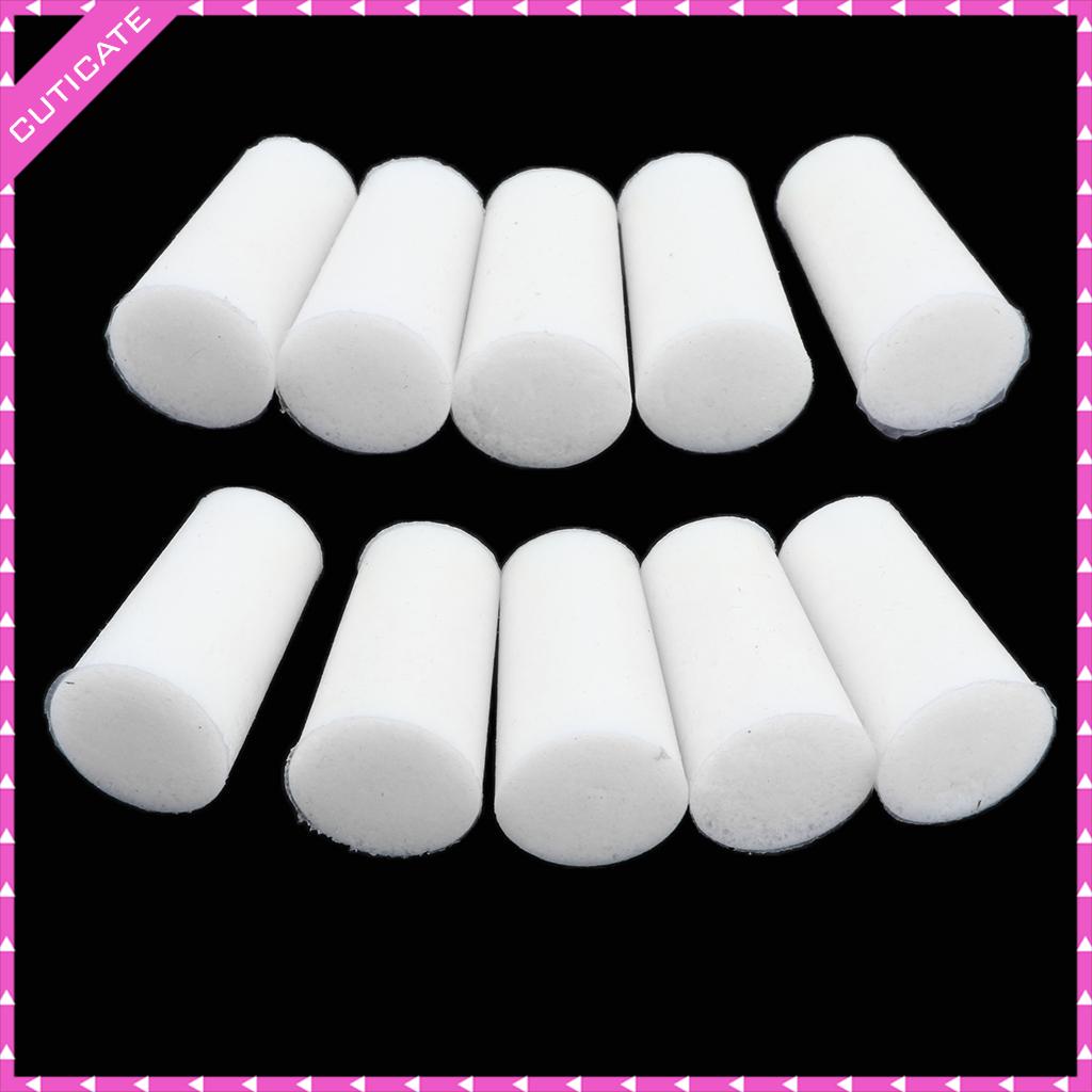 CUTICATE 10 Pieces Rubber Stoppers with 1 hole Lab Tapered Lab Supplies 8-22mm 15-19mm