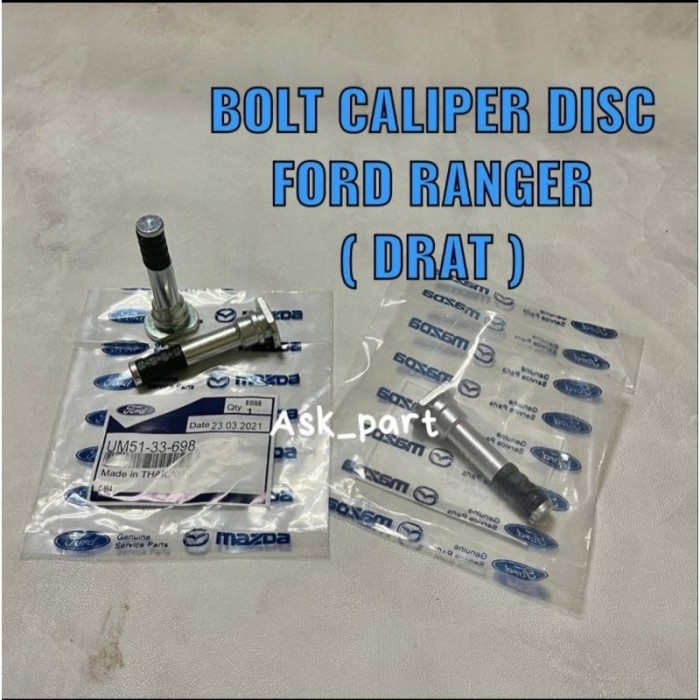 BAUT BOLT KALIPER CALIPER DISC BRAKE CAKRAM POLOS DAN DRAT FORD RANGER Harga  20,900 Ringgit*Penghantaran Percuma