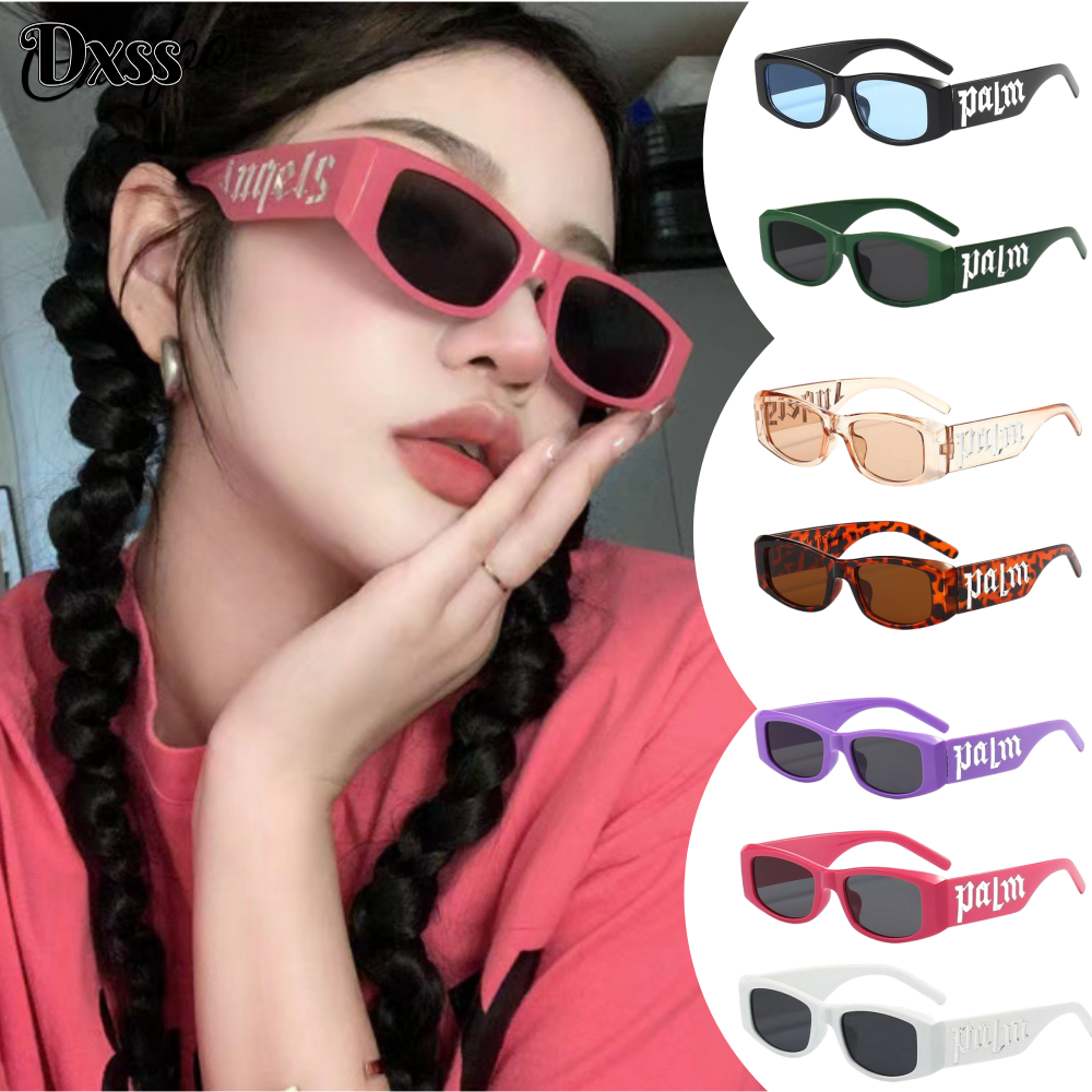 DXSS Choifoo new sunglasses box sunglasses advanced letter sunglasses personality retro beautiful and lightweight sunglasses travel sunglasses display mode Korea ราคา 18 บาท*ส่งฟรี