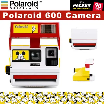 Polaroid 600 Camera - Disney Mickey Mouse Instant Film Camera