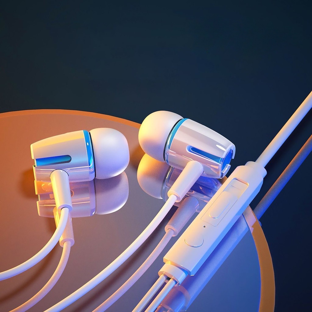Nghe Gaming/bass mạnh Có Dây Nhét Tai Chơi Game Chống Ồn Có Mic In Ear Cho PC IPPlus và các dòng điện thoại