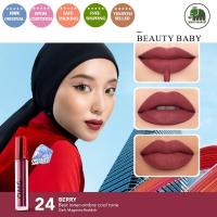 ֍SEHATI֎ OMG OH MY GLAM Mattelast Matte Last Kiss Kis Lip Cream 3.5 gr