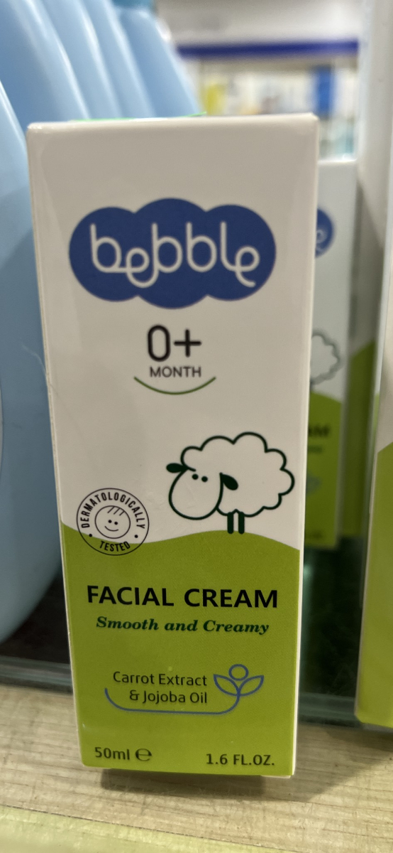 KEM DƯỠNG ẨM BEBBLE FACIAL CREAM 50ML