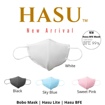 Bobo Mask | Hasu Mask | Breathable | Reusable | Made In Korea - Hasutomi