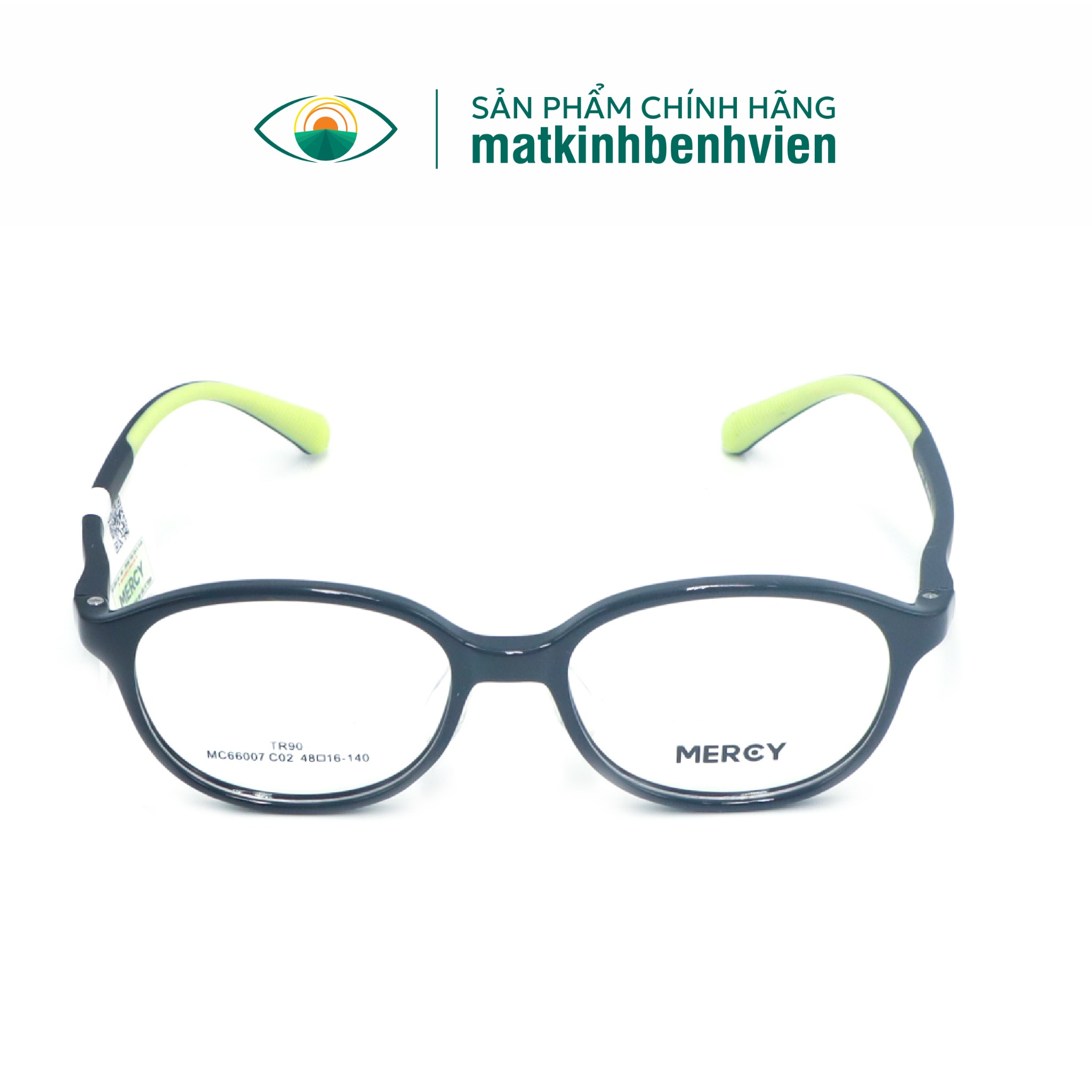 Gọng Kính Trẻ Em MERCY Nhựa Dáng Oval 66007 (Tặng Gói Đo Khám Mắt Chuẩn Y Khoa)