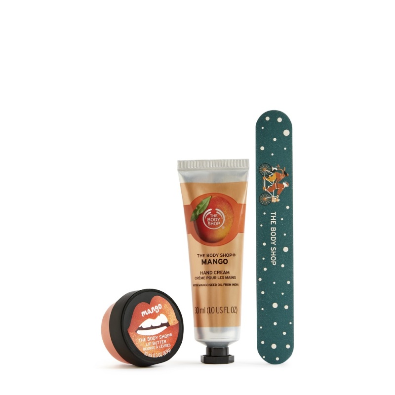 Buy The Body Shop Sweetening Mango Lips, Hands & Nails Kit (Limited Edition Set) Singapore