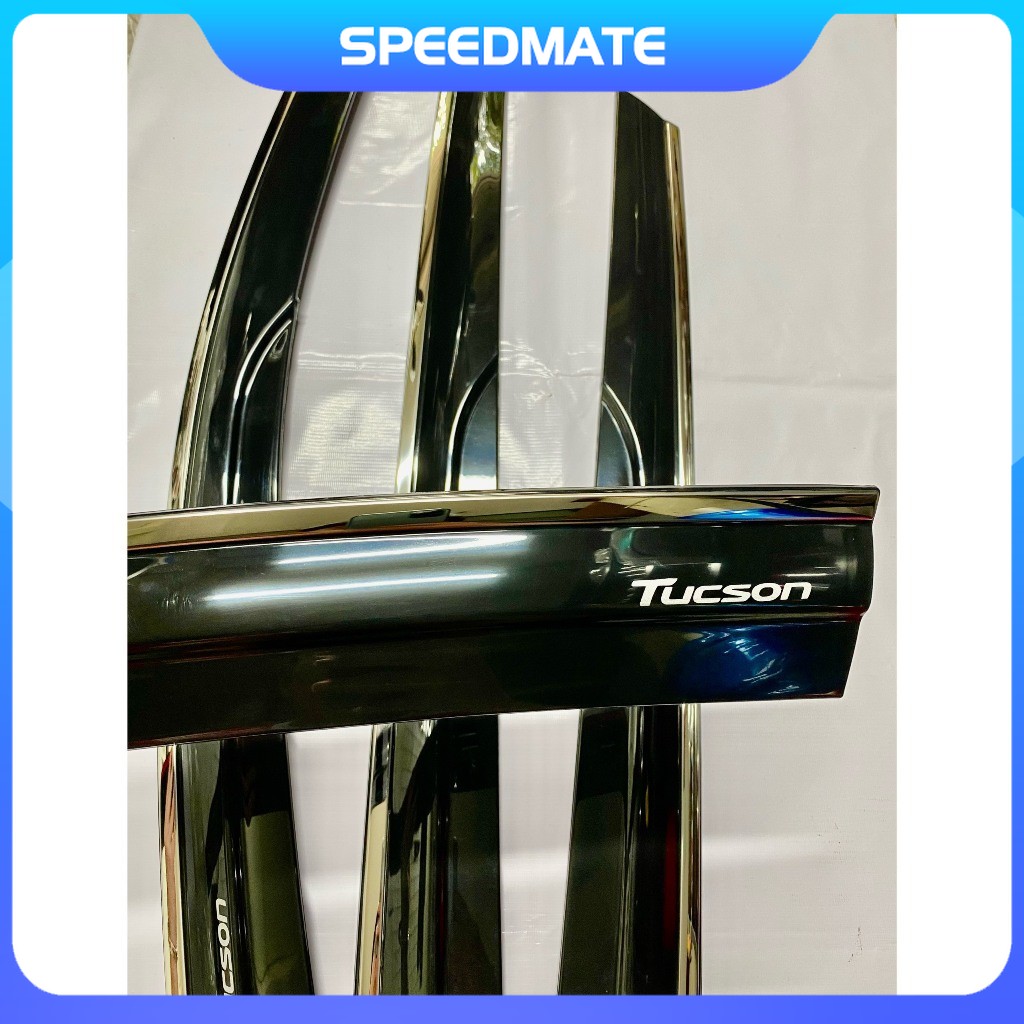 Vè che mưa Hyundai Tucson 2016 - 2021 Chỉ inox - Speedmate