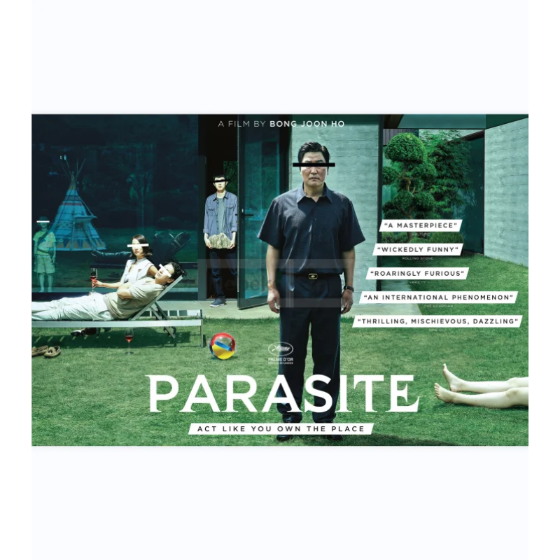 Classical Popular Korean Plot Movies Parasite Poster And Prints Canvas Painting Wall Art Pictures Home Room Decor