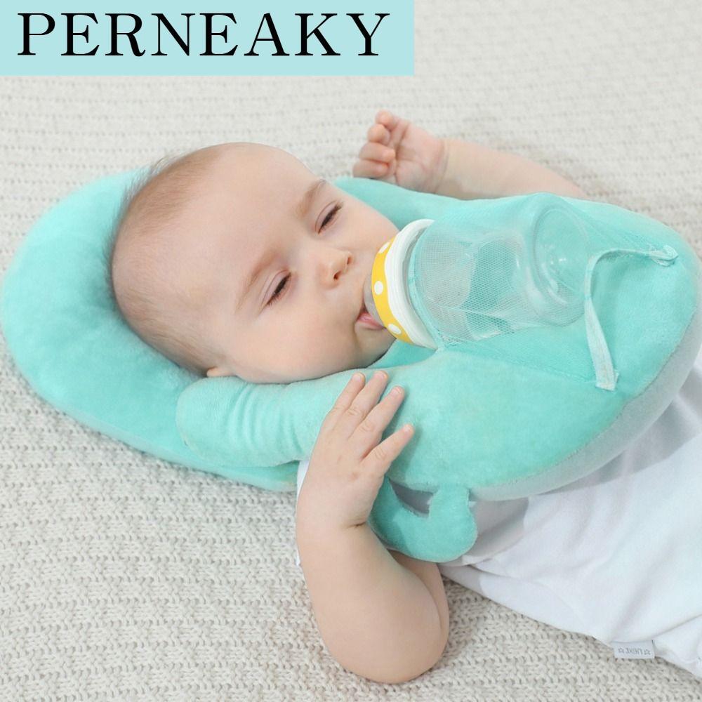 PERNEAKY ปรับได้ ที่วางขวดนมสำหรับเด็กที่ให้อาหารเอง แบบพกพา ที่จับข้าง ที่เก็บขวดนมสำหรับทารก นุ่มนวล แฮนด์ฟรี หมอนให้อาหารทารก ทารกแรกเกิด ราคา 159 บาท*ส่งฟรี