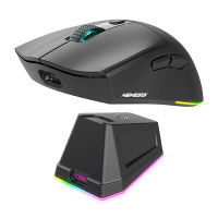 Mouse Wireless Dual Mode Rechargeable Docking Charging Nemesis RIOT MQ-10 RGB