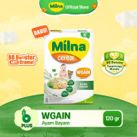 Milna Bubur Bayi Wgain Ayam Bayam 120gr 6+