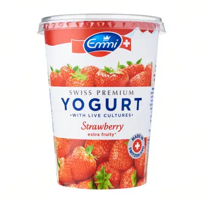 Emmi Extra Fruity Yoghurt Strawberry - 450G