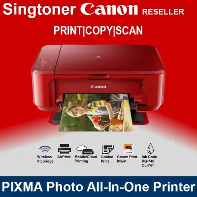 [Local Warranty] Canon PIXMA MG3670 Wireless All-In-One Colour Inkjet Printer MG-3670 MG 3670 colour printer color inkjet printer color printer ink tank printer inktank printer