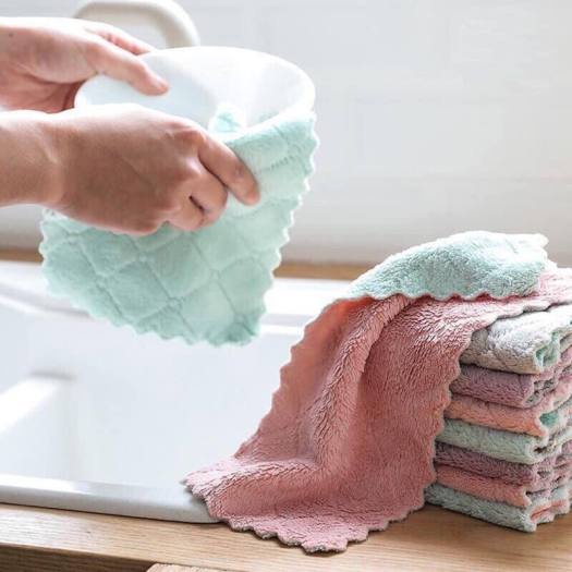 Khăn lau bếp đa năng 2 mặt siêu thấm hút