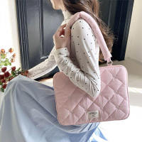 New 11/13/15.6 Inch Laptop Shoulder Bag Large Capacity Bowknot Tablet Sleeve Case Shockproof Multifunctional Laptop Handbag