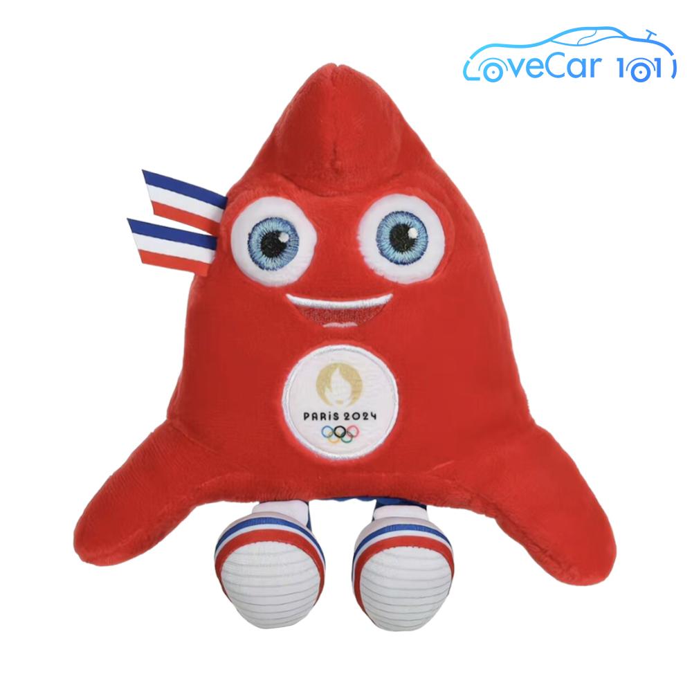 12/24/35cm Plush Mascot Toy Shape Phrygian Hat Soft Stuffed Mascot Red Mascot JO Paris 2024 for Paris 2024 Olympic Games ราคา 204 บาท*ส่งฟรี
