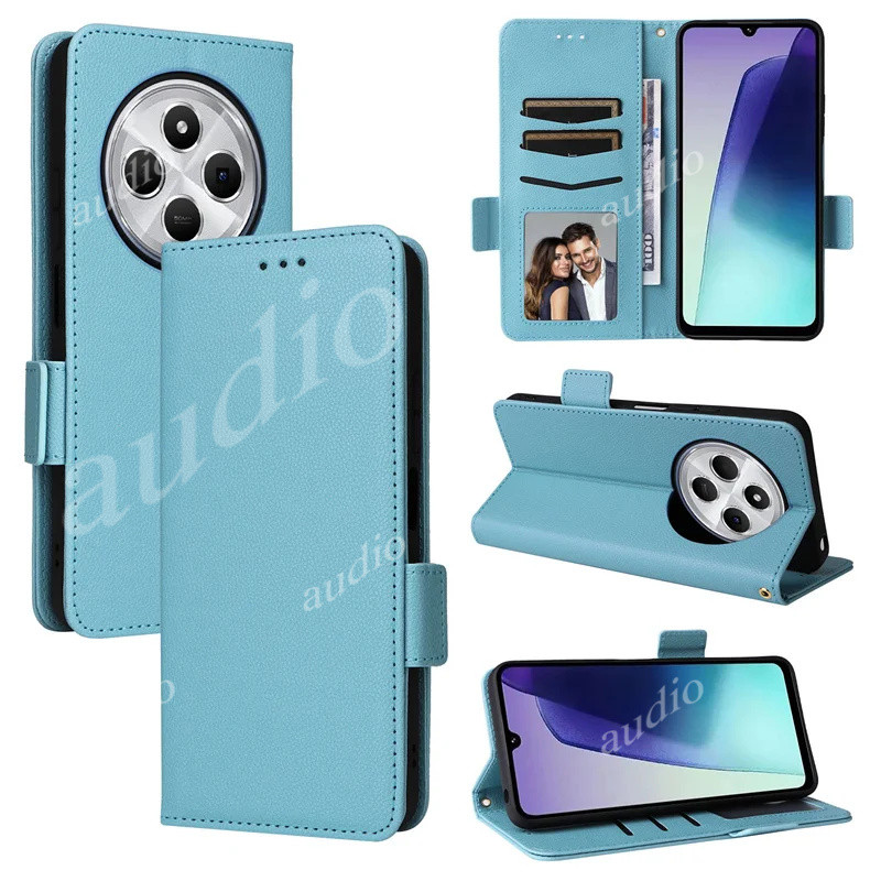 Redmi 14C 4G 5G 2024 Casing Flip Phone Holder Stand Case For Redmi 14C Redmi14C 4G 5G 2024 Case Card Wallet PU Leather Back Cover For Redmy redmi 14c 14 C C14 redmi14c 4G 5G