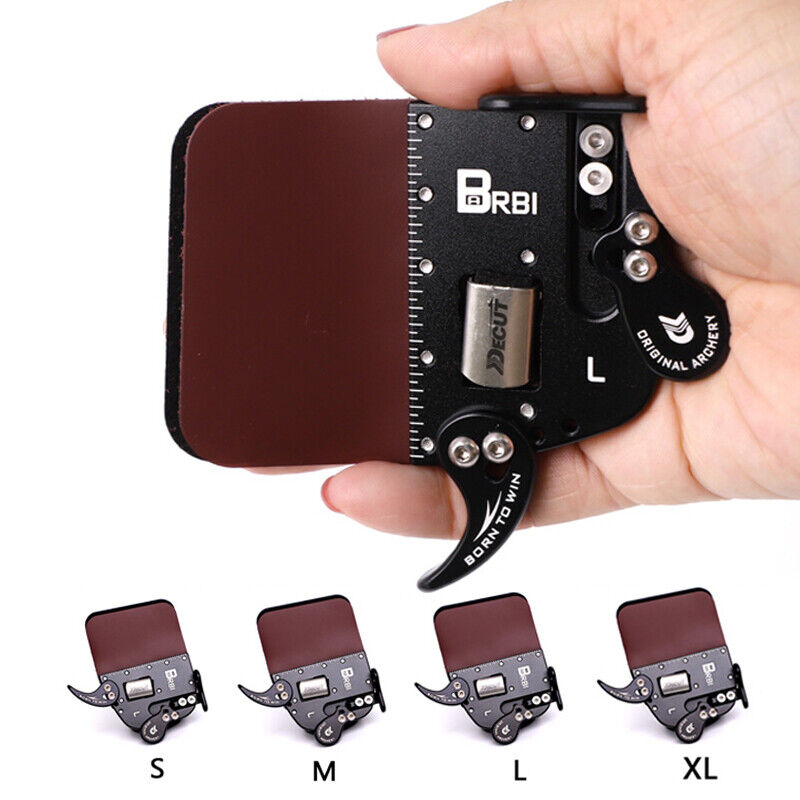 Ngón tay Tab bảo vệ barebow decut thiết bị bảo vệ da RH LH outdoor fishing