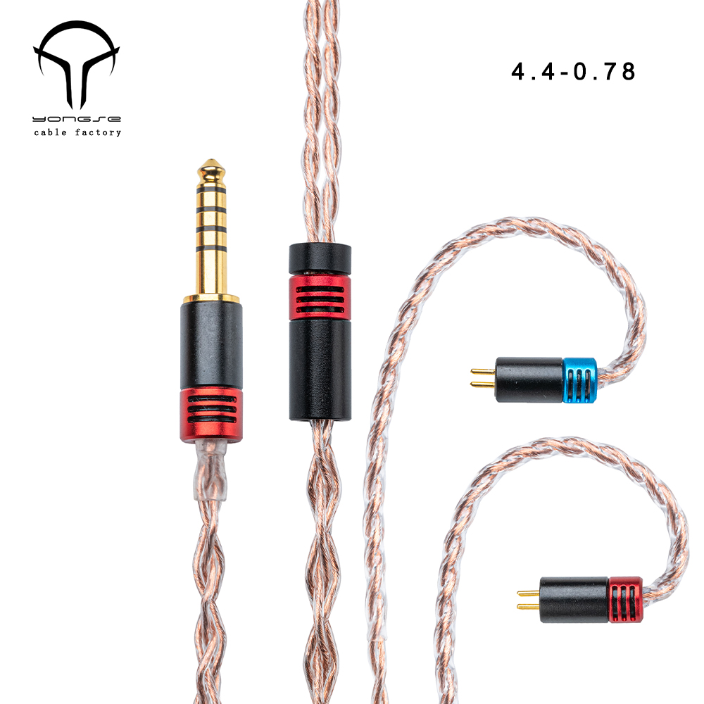 [Wwud] yongse sao băng 6N ooc Cáp Nâng Cấp đồng 3.5/2.5/4.4 tùy chọn cắm cân bằng MMCX/2pin/Tiết kiệ