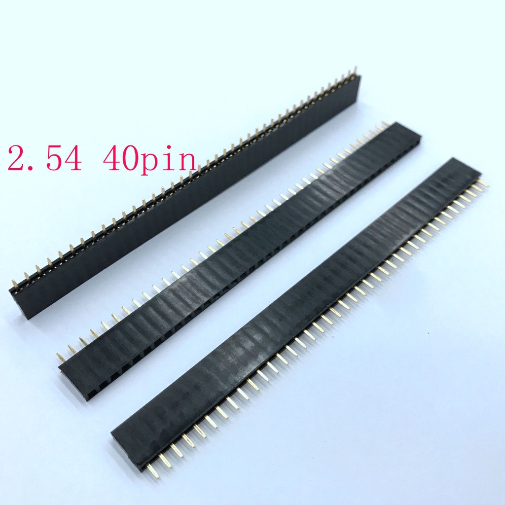 Jump Cái Đơn Thẳng 2.54mm 40p - Chân Thẳng