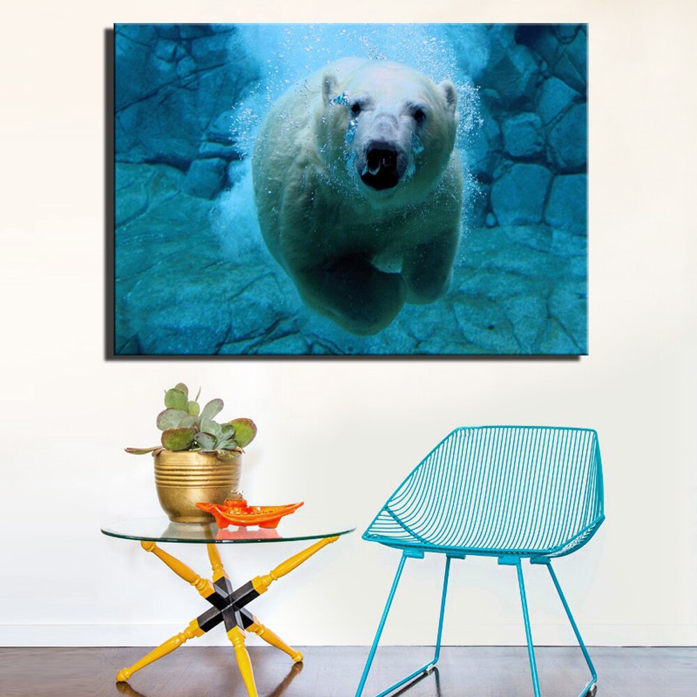 Polar Bear Painting Abstract - Best Price in Singapore - Nov 2023